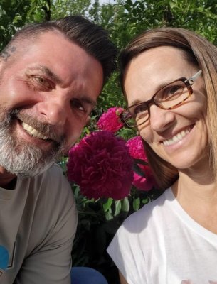 Jens mit seiner Frau